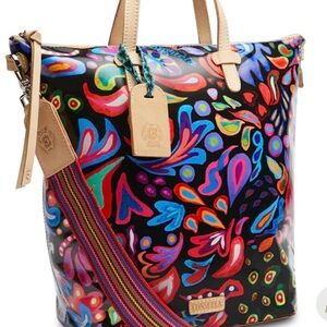 Consuela Colorful Sophie Floral Sling Tote Bag